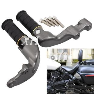 适用印第安侦察兵脚踏 铝合金件橡胶轻骑兵后脚踏 改装总成后脚踏