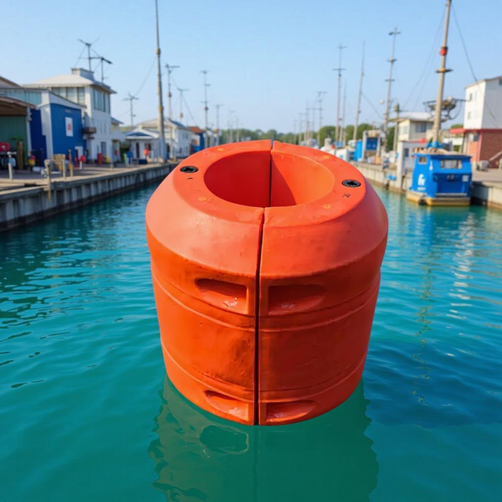 排泥疏浚抽水套管浮筒内径32CM抽砂配套管道浮桶船用厂家大浮力