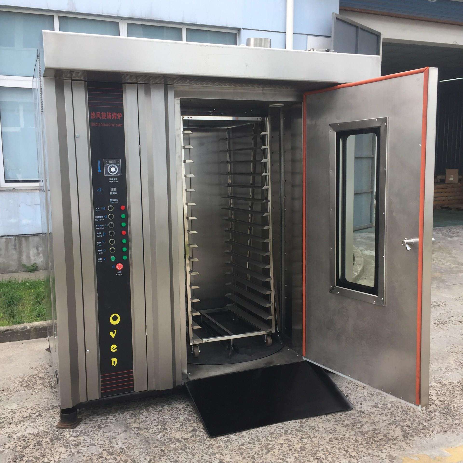 商用大型叉烧烤炉 推车式32盘旋转炉 大容量烤鸭炉广式烧鹅烤炉