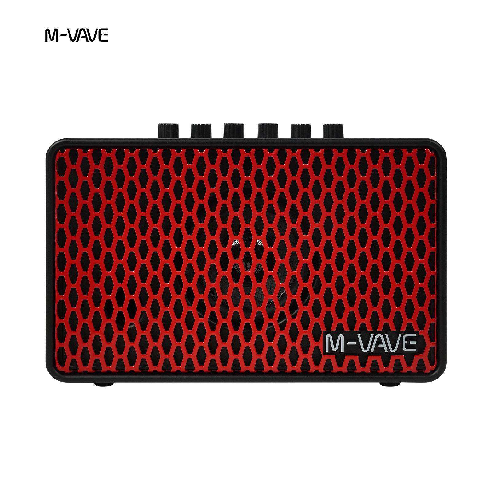 M-VAVE 10W电吉他音箱内置箱头箱体模拟效果户外演出便携小音箱
