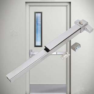 推杆-紧急出口装置锁设备门硬件防火锁304不锈钢防火推杆锁