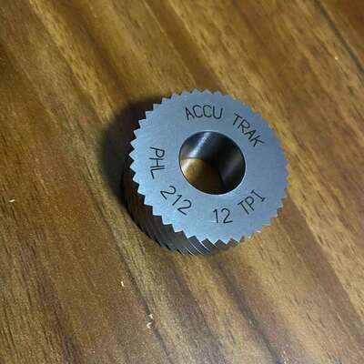 ACCUTRAK英制滚花轮PHL212R12TPI