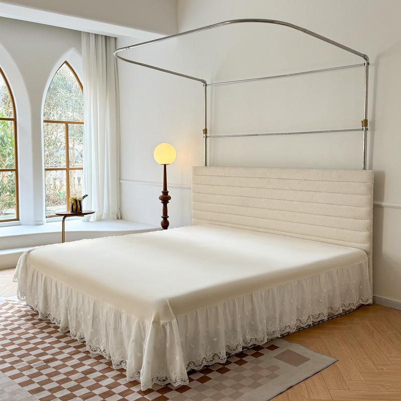 易拆洗U型Af类可伸缩可升降蚊帐不锈钢支架落地家用新款卧室床幔