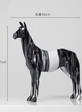 马上有钱家居客厅玄n关酒柜装饰品摆件轻奢高档办公室乔迁开业礼