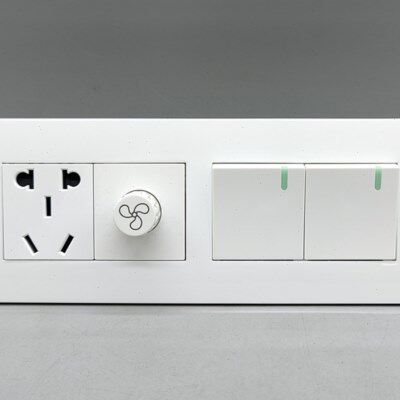 开单风扇二三插五孔电源控单子中11双开调调速开关双大号8开小