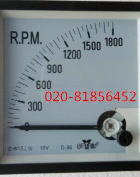 转分表D96-1800RPM 10V D-96 R/MIN 1500RPM DC10V