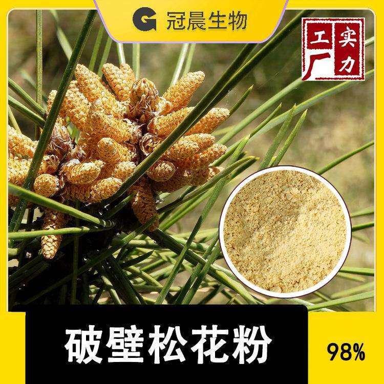 破壁松花粉 云南马尾松 松黄 新货头道散装原料 松树松花孢子