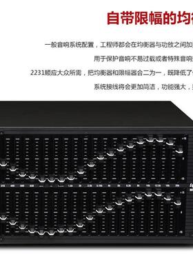 均衡器231双31段家用ktv演出酒吧音响eq2231调音器旋转其他