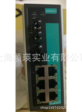 MOXA EDS-308-SS-SC 2单模光口6电口工业以太网交换机