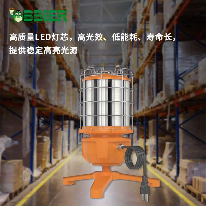 跨境爆品三角支架led工作灯支架灯工厂车间led工作灯高强光照明灯