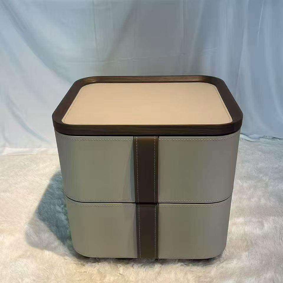 2025新款意式极简实木床头柜马鞍皮现代简约设计师卧室家用床边柜,电子元器件市场,其它元器件,淘宝优惠券,粉丝福利购,淘宝优惠卷