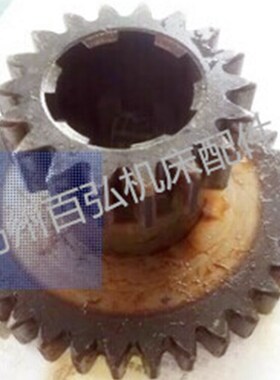 北京南通铣床X62W/X52/53K/X5032III3轴双联齿轮齿数=Z18/33齿372