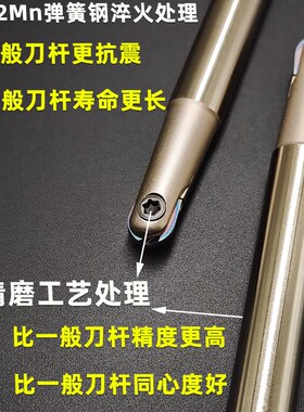 T2139球头精铣刀杆 半圆球型刀杆刀片瓦尔特P3200 R4R5R6R8R10R15