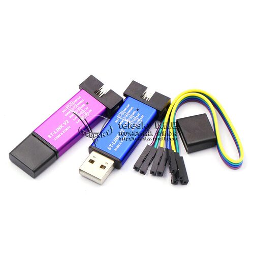 ST-LINK V2 STM8/STM32仿真器编程器 stlink下载器线烧录调试器