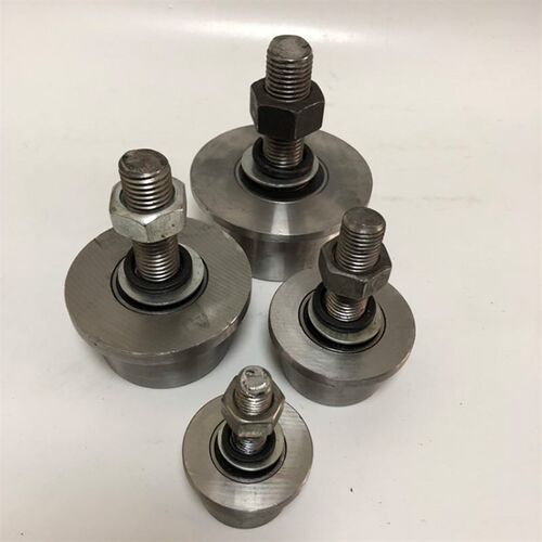 T型单边轨道轮/升降机货梯专用槽钢轮/带锥度8号10号槽钢专用滑轮