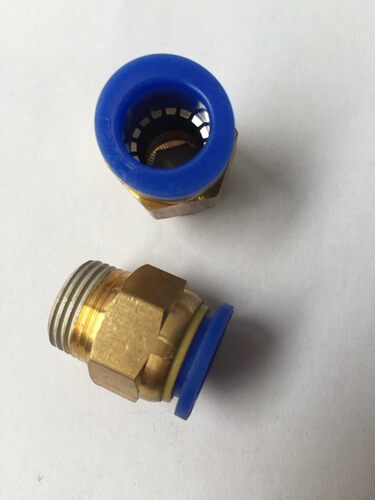 气动铜快速接头螺纹直通PC8-02 PC4-M5 气管快插6-01/10-03/12-04