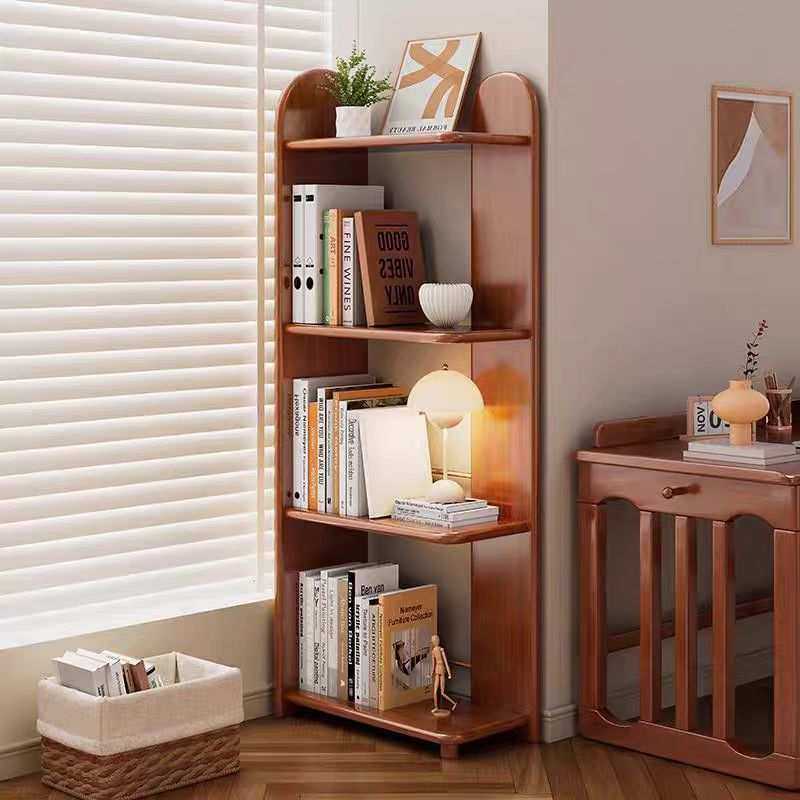 北欧实木书架现代简约转角书柜家用客厅靠墙多层置物架卧室收纳架,农机/农具/农膜,其它农用工具,淘宝优惠券,粉丝福利购,淘宝优惠卷