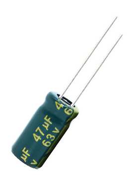 63V47UF  8*12mm 绿金直插铝电解电容 音频功放常用 厂家供应YTF
