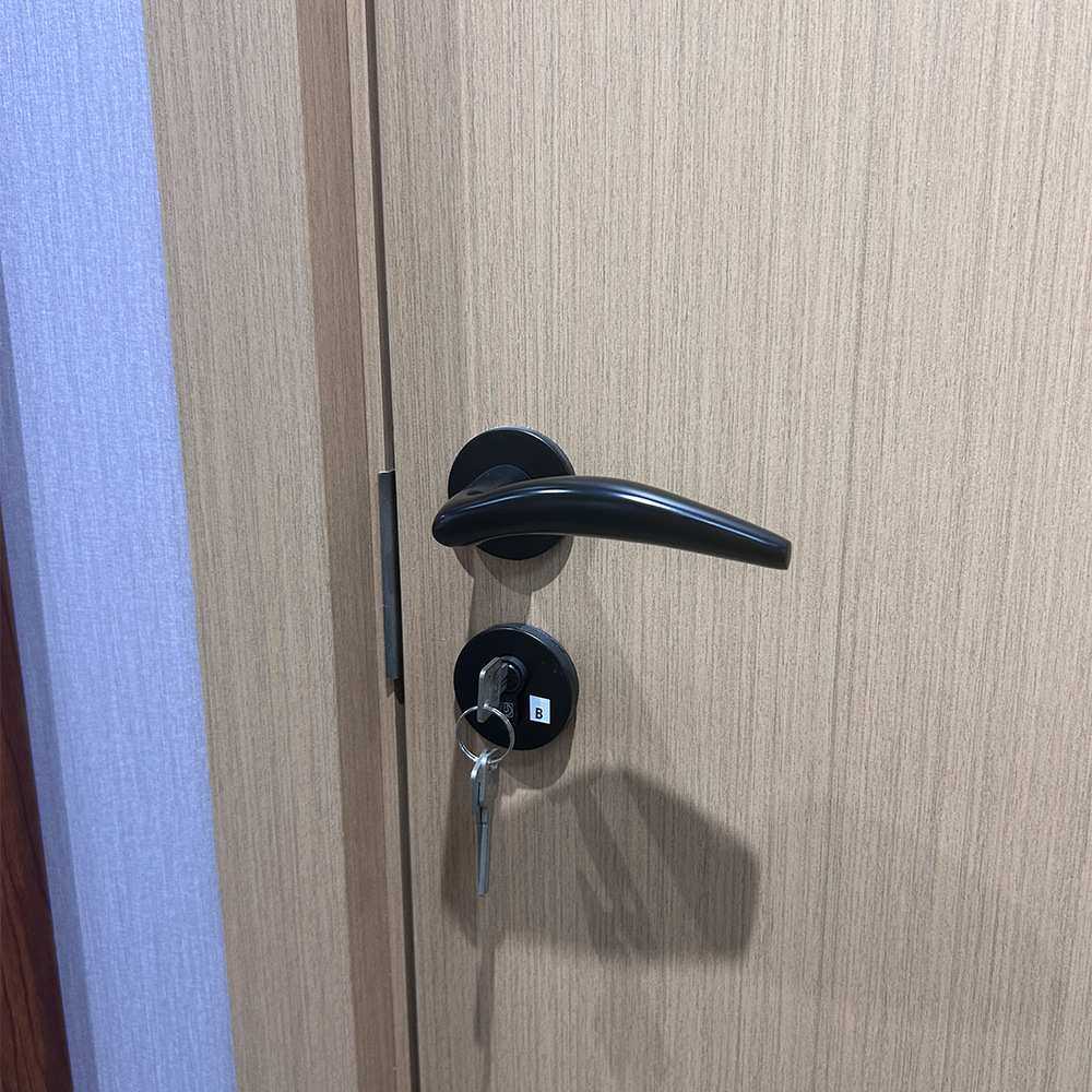 WPC木塑静音室内门环保零甲醛防水防潮厨房门现代极简套装