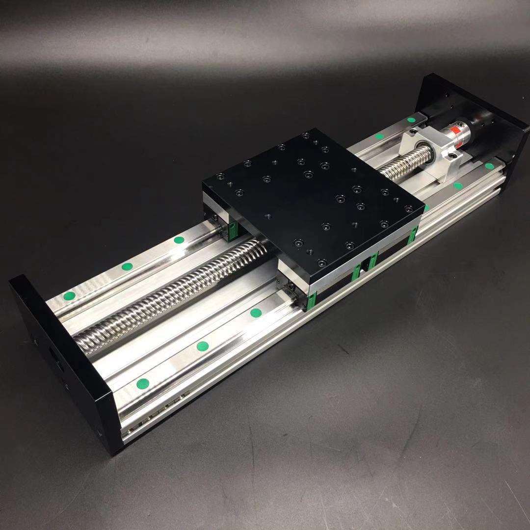 GX150重型双线轨四线轨滑块滑台模组直线导轨加宽滚珠丝杆不锈钢