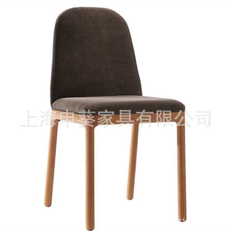 美式乡村复古实木餐椅现代简约整装休闲沙发酒店别墅样板房家具