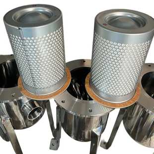 304不锈钢油气分离过滤器管道式汽水分离全屋适用过滤器