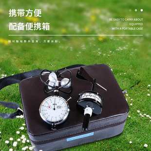 手持式 DEM6型轻便三杯风向风速表 三杯风速仪船用轻便三杯表便携式