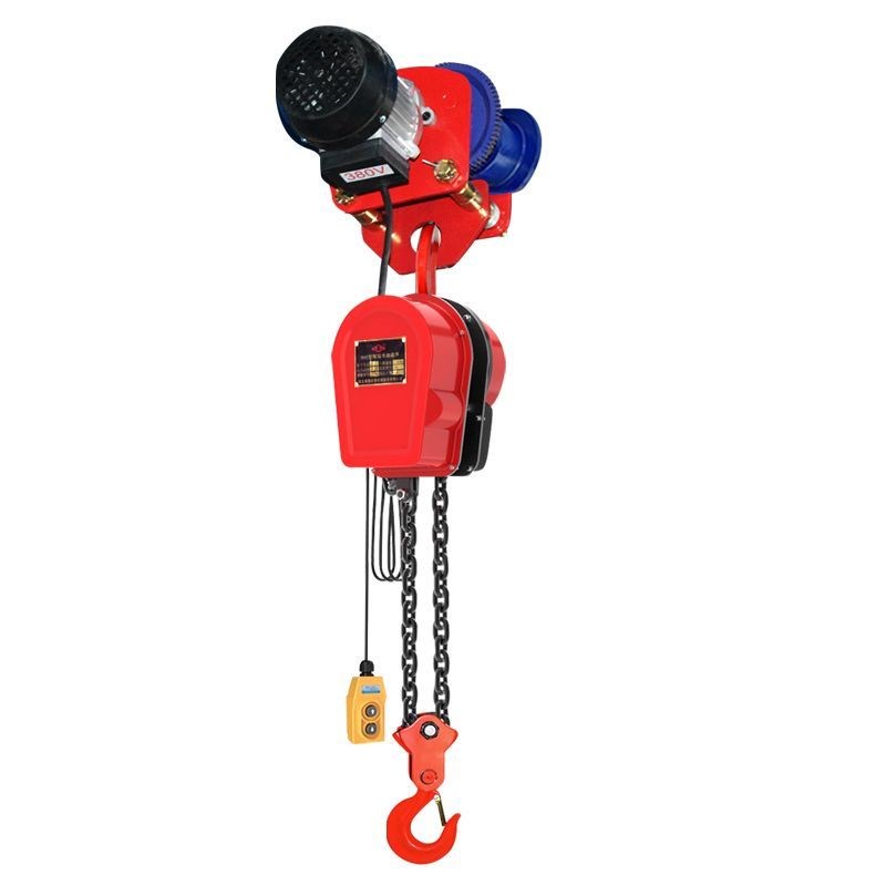 冀鹰1ta2吨5T电电动吊葫芦380三相高效链条式家用小吊机质量可靠