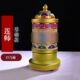 彩小式 多转小号插电藏转西藏转摆件电动轮绘桶合金筒吉供奉家用