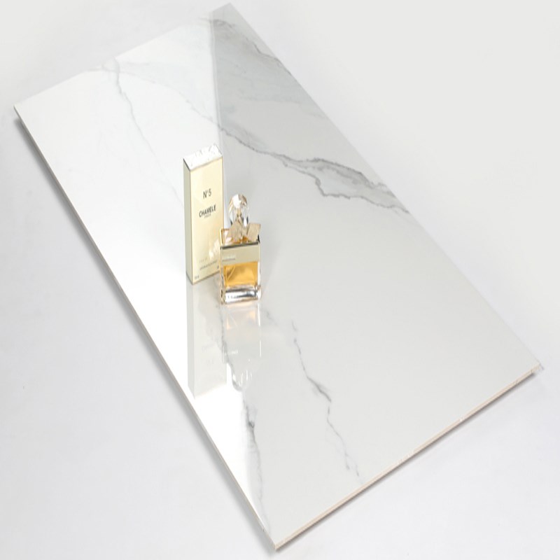 5mm超薄瓷砖室内墙砖客厅背景墙厨房卫J生间哑光爵士白色陶瓷薄板