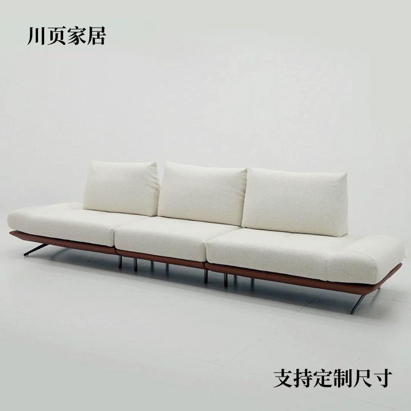 2025款百变灵动岛沙发意式现代简约客厅多功能旋转组合布艺沙发