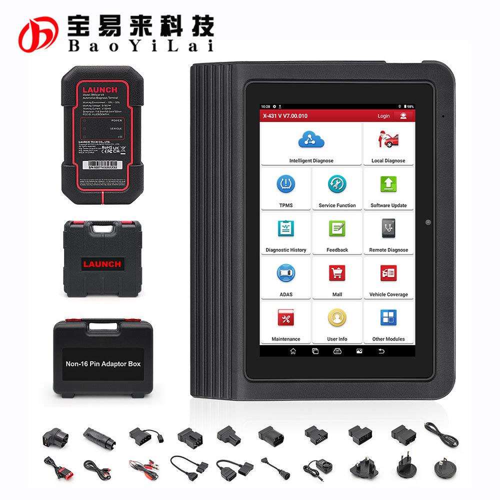 2024 X431 PRO V 5.0 Full System 4+64 Diagnostic Tool 8寸平板