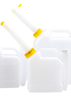 机油汽油混合油配比壶二冲程油锯割草机配油壶1.5L/4L加厚塑料壶