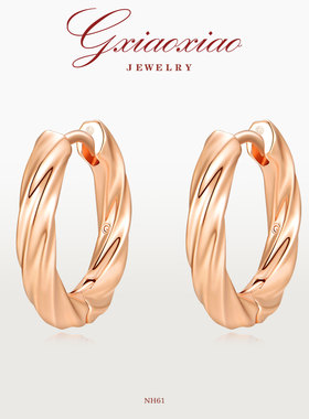 G XIAOXIAO 新年礼物【尼河日照】 时尚气质高級感百搭耳环 NH61