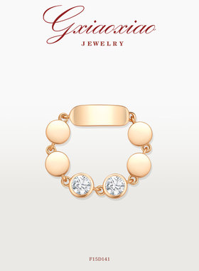 G XIAOXIAO  法式轻奢高级感泡泡戒指 F15D141 F15D142