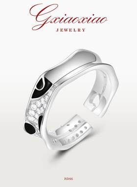 【银色涟漪】高级感百搭戒指