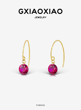 G XIAOXIAO 时尚气质通勤百搭水滴耳环 F18H103 F18H102