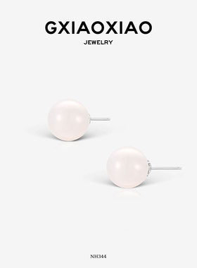 GXIAOXIAO 925银时尚气质高级感百搭鸢尾花耳环 NH344