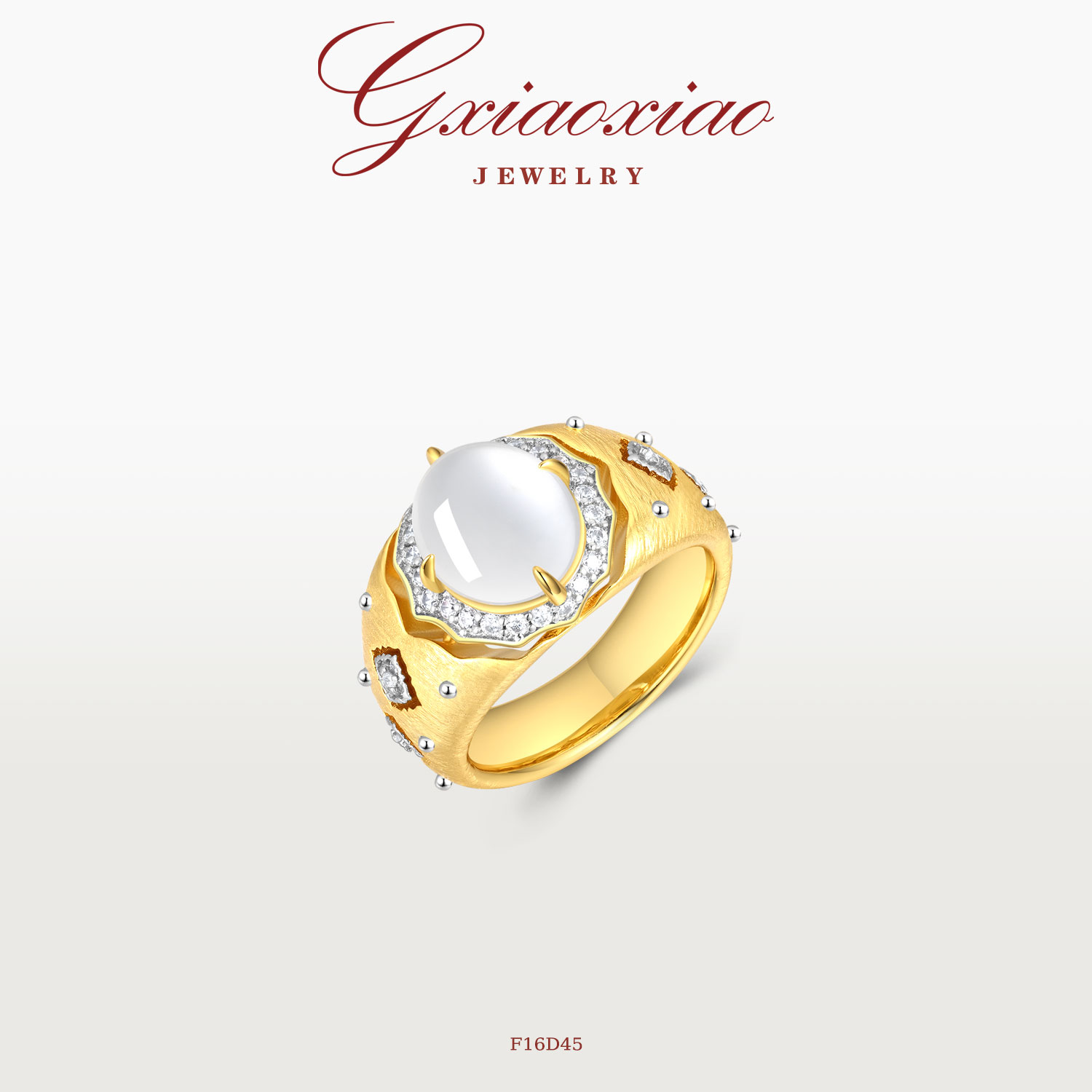 GXIAOXIAO新中式轻奢高级戒指