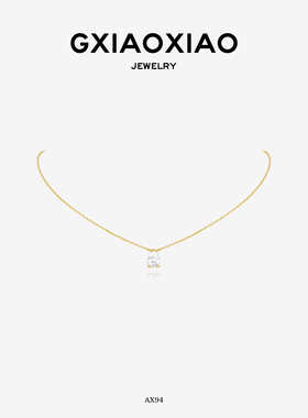 G XIAOXIAO 高级设计感气质时尚项链 AX94 AX95