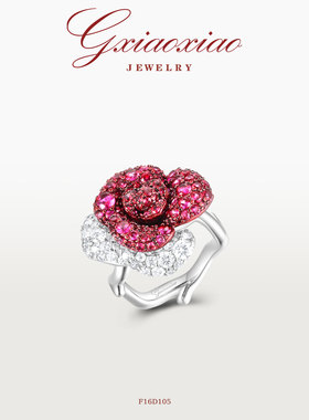 GXIAOXIAO【黑魔术红玫瑰】戒指