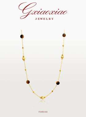 GXIAOXIAO小众百搭锁骨项链