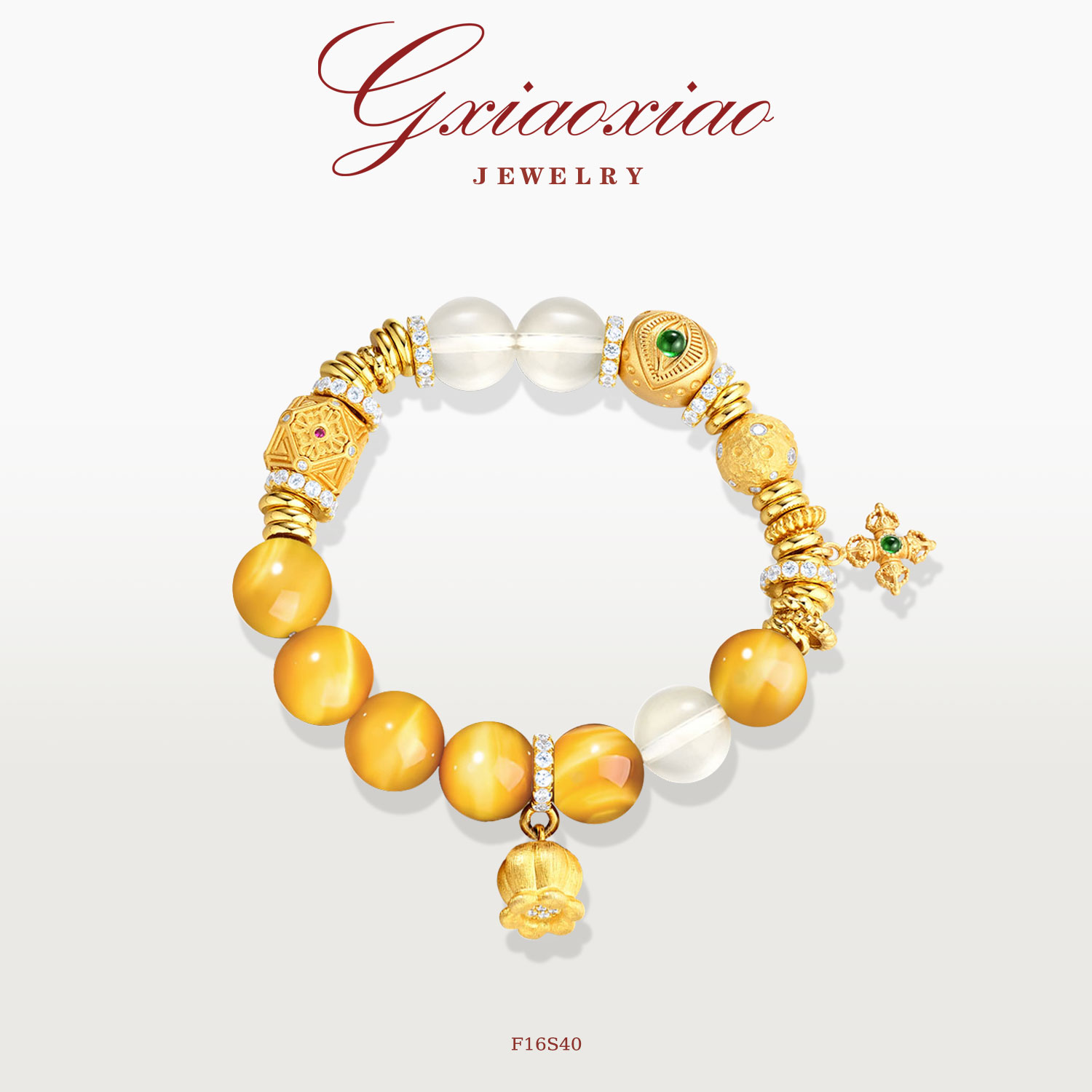 国风轻奢气质百搭盘缠手链