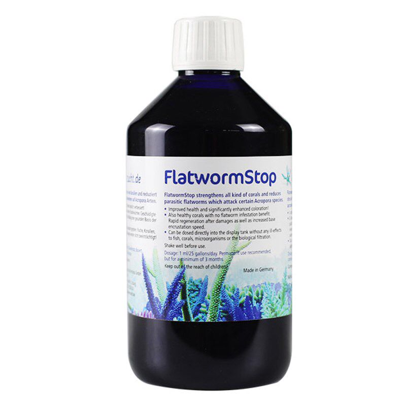 德国 ZEO Flatworm Stop 海缸SPS硬骨扁虫杀手 杀扁虫水 不伤珊瑚
