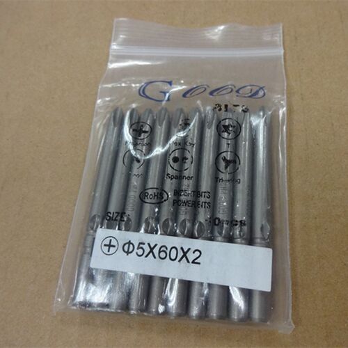 GOOD电动起子头十字耐磨加长电动螺丝起子起子头电动起子嘴5*60