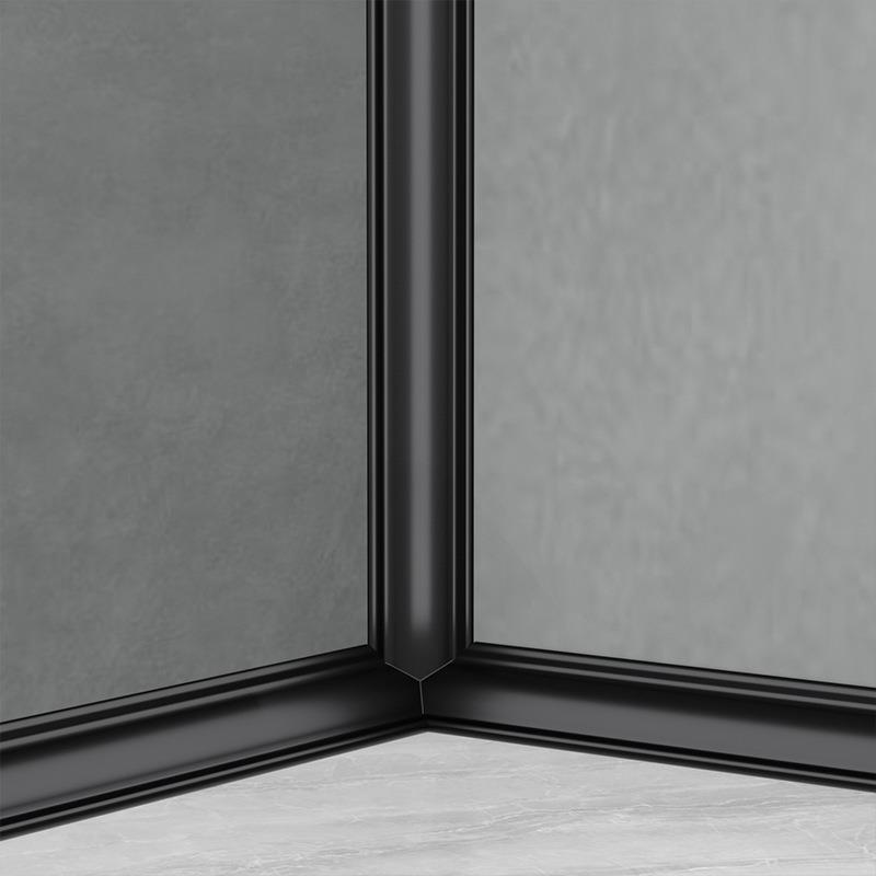 X6RO铝合金阴角条木地板金属收边条客厅吊顶收口条压线条X20