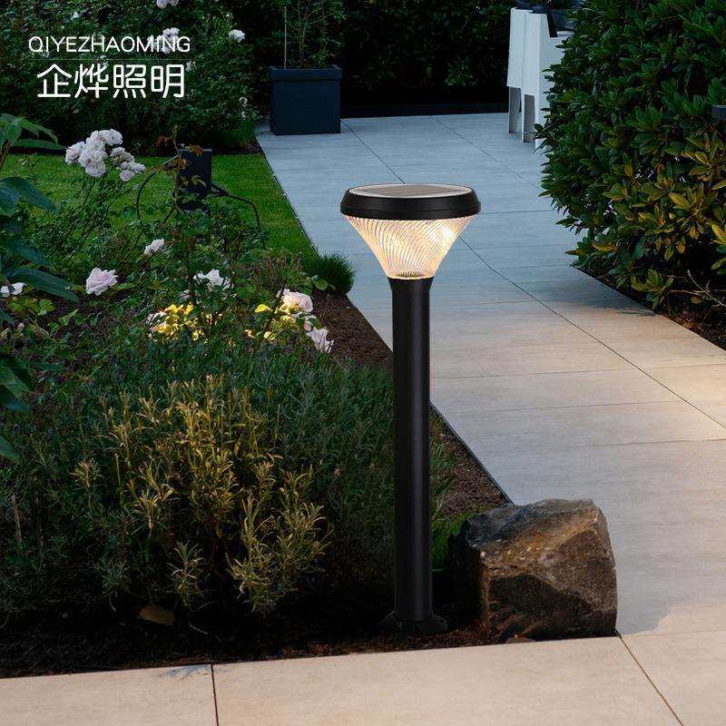 LED户外草坪灯太阳能户外草坪灯铝材庭院花园室外壁灯草地庭院灯