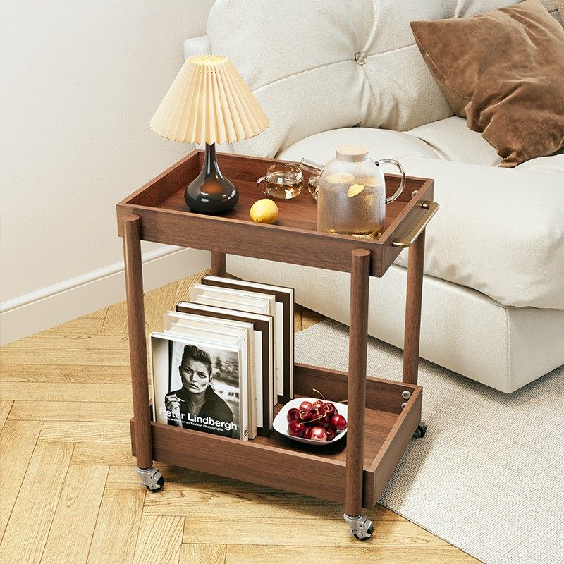 实木边几移动小推车客厅家用沙发边柜茶几收纳柜带轮可移动边几柜,住宅家具,移动边几/推车,淘宝优惠券,粉丝福利购,淘宝优惠卷