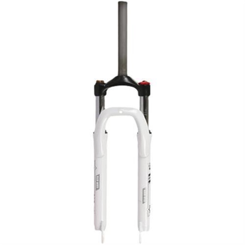 20/22/24/26寸山地车减震前叉自行车避震碟刹无纹高碳钢弹簧叉