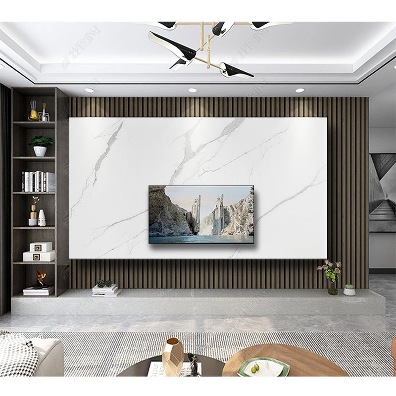 现代客厅格栅壁布悬空大理石纹墙布电视背景墙纸立体几何壁纸,家装主材,定制壁画,淘宝优惠券,粉丝福利购,淘宝优惠卷